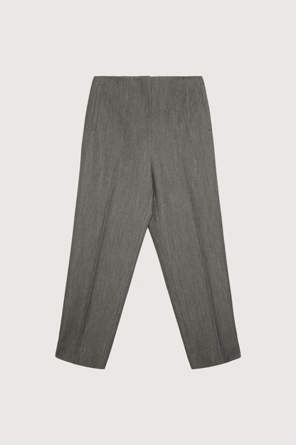 HIGH-RISE WAIST TAPERED TROUSER