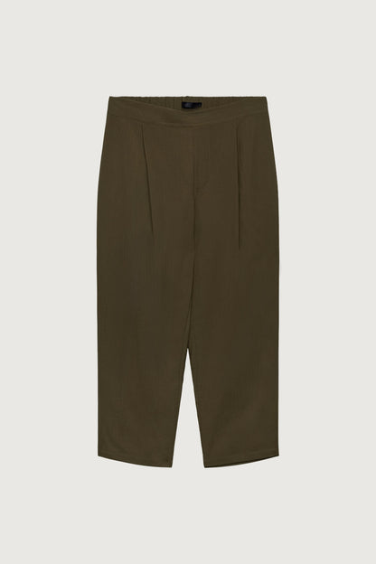 CRINKLED PLEATED TROUSER