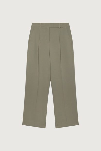 CREPE WIDE LEG TAILORED TROUSER