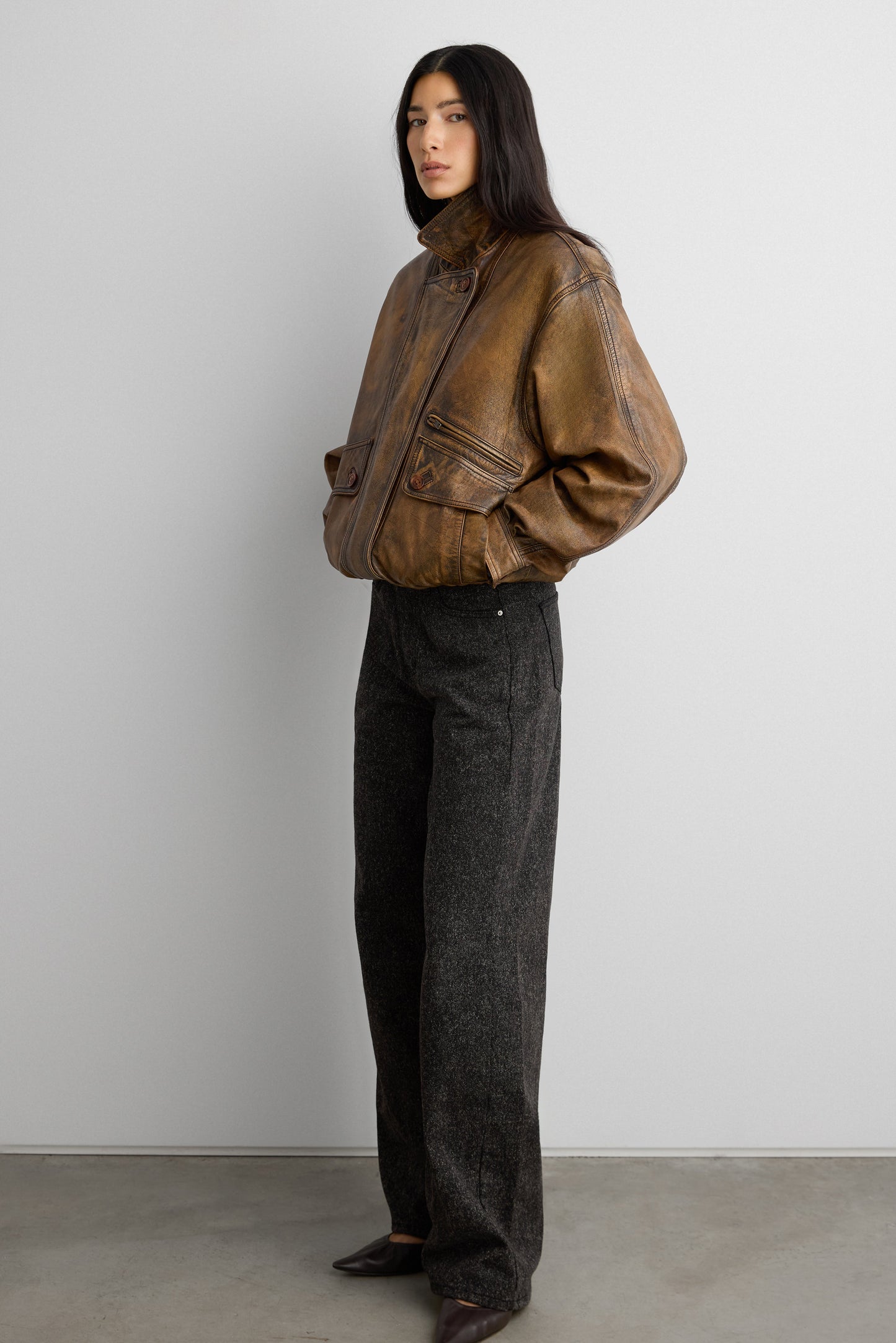 MARLED WIDE LEG PANT