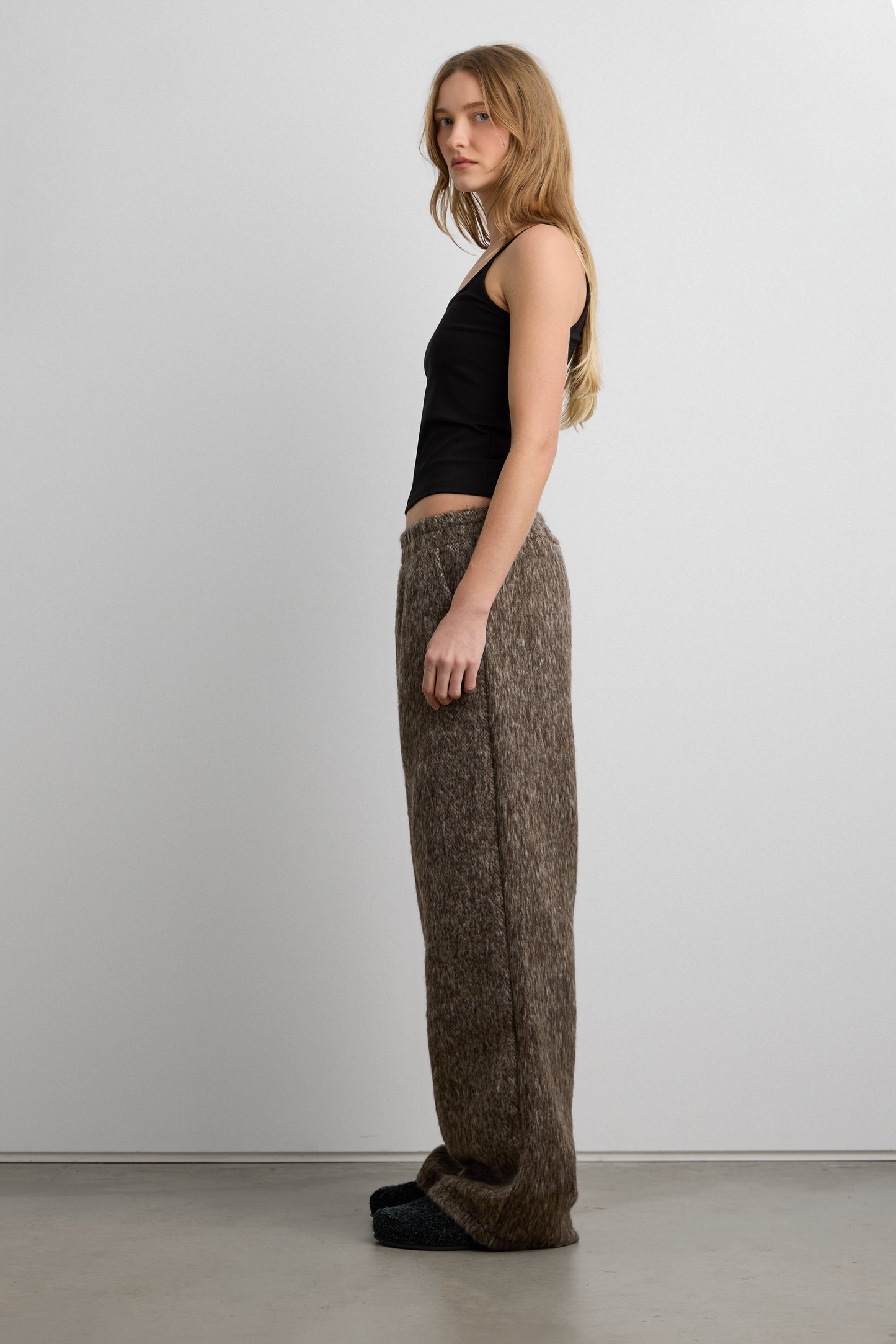 MARLED ELASTIC WAISTBAND PANT