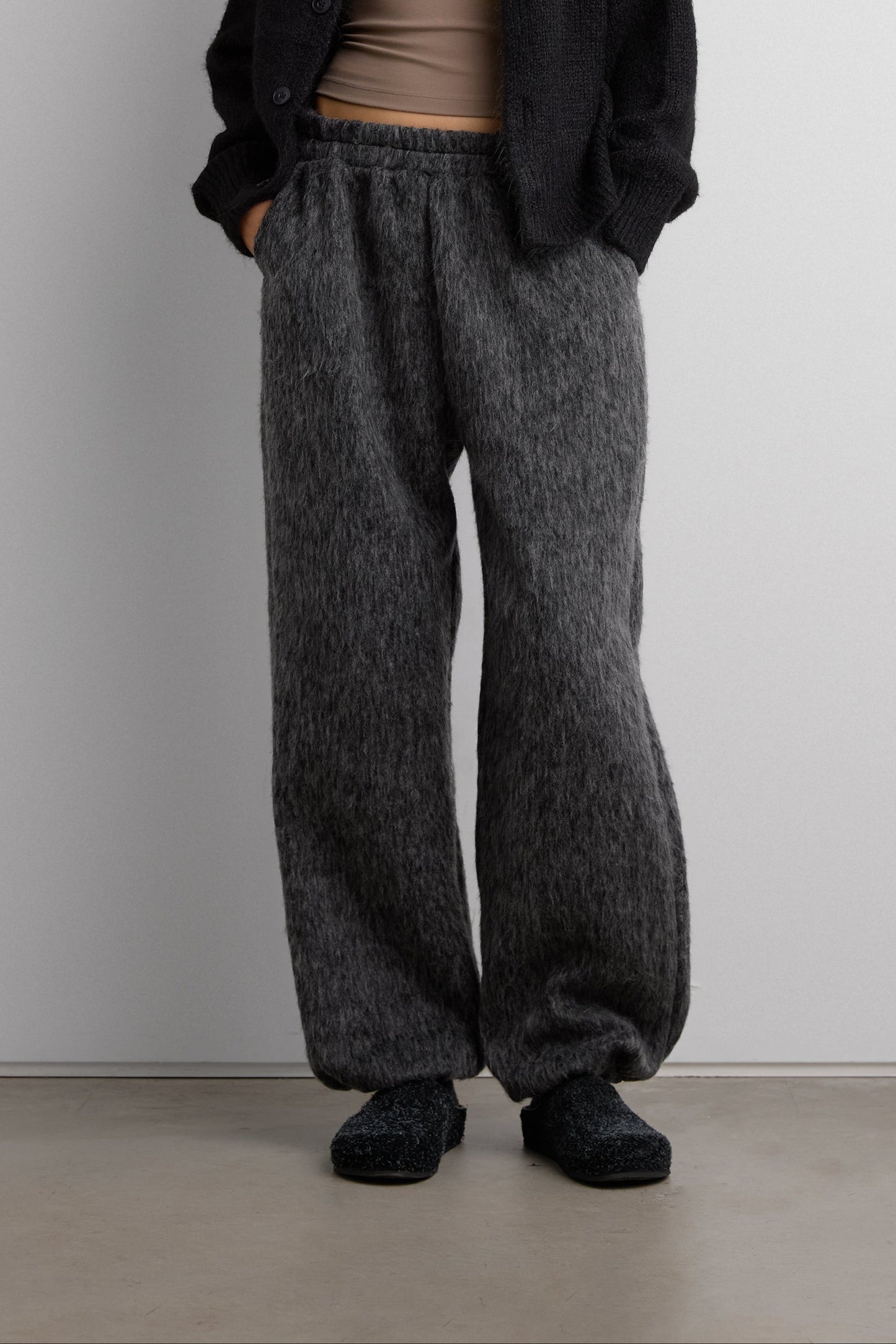 MARLED ELASTIC WAISTBAND PANT