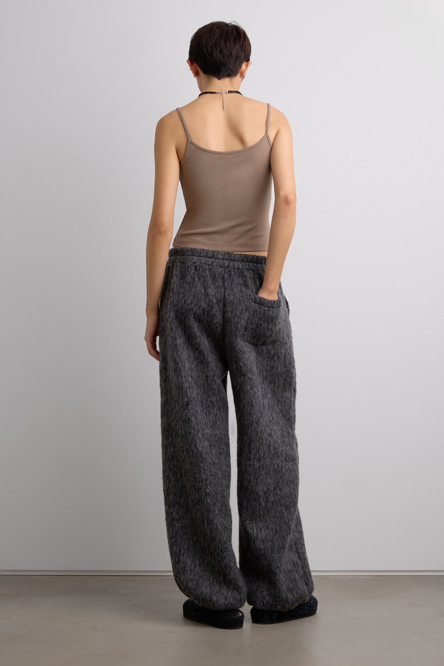MARLED ELASTIC WAISTBAND PANT