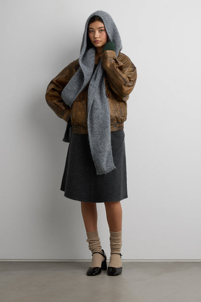 HOODED SCARF