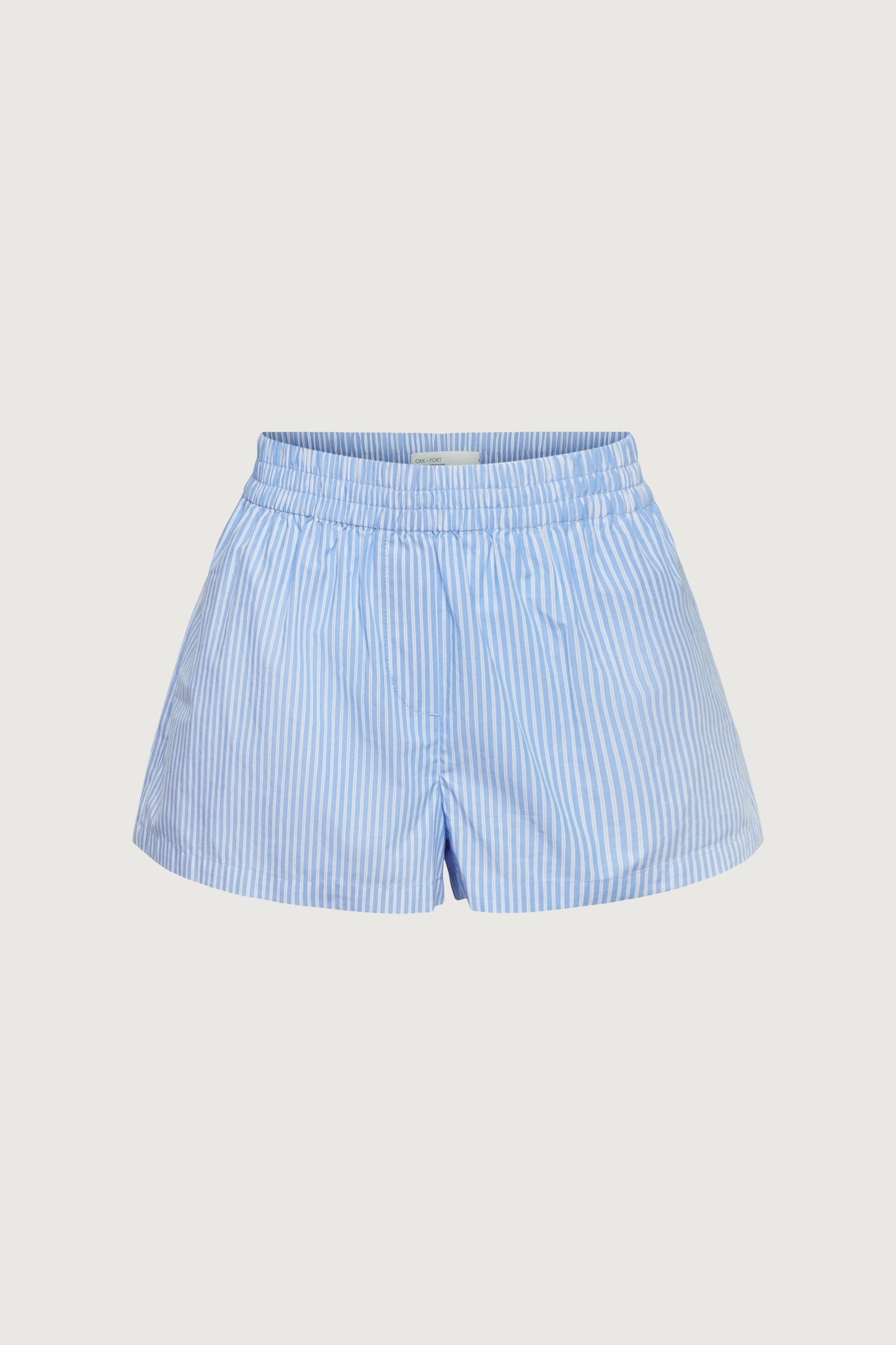STRIPED COTTON POPLIN BOXER SHORT