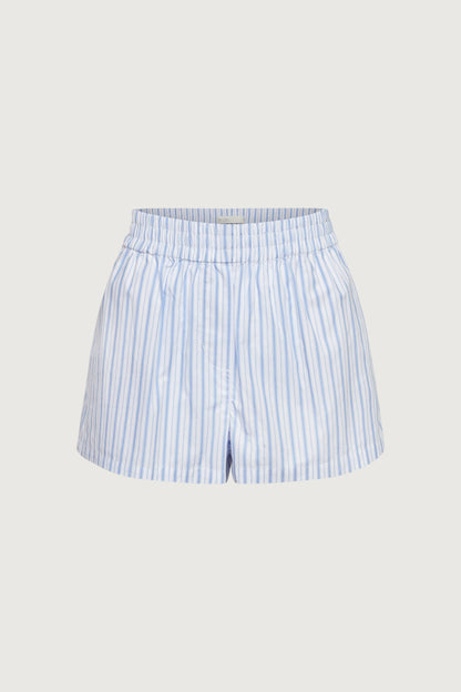 STRIPED COTTON POPLIN BOXER SHORT