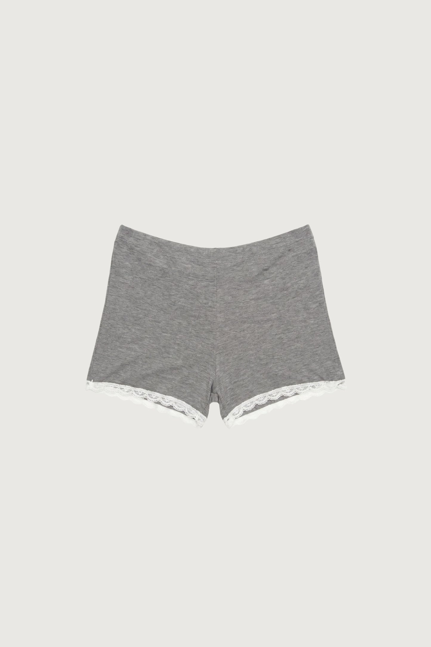 COTTON BLEND LACE SHORTS