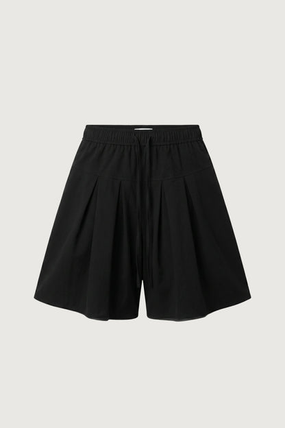 PLEATED WIDE LEG CULLOTE SHORT