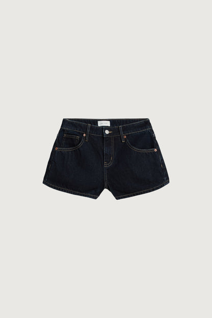 LOW RISE MICRO JEAN SHORT