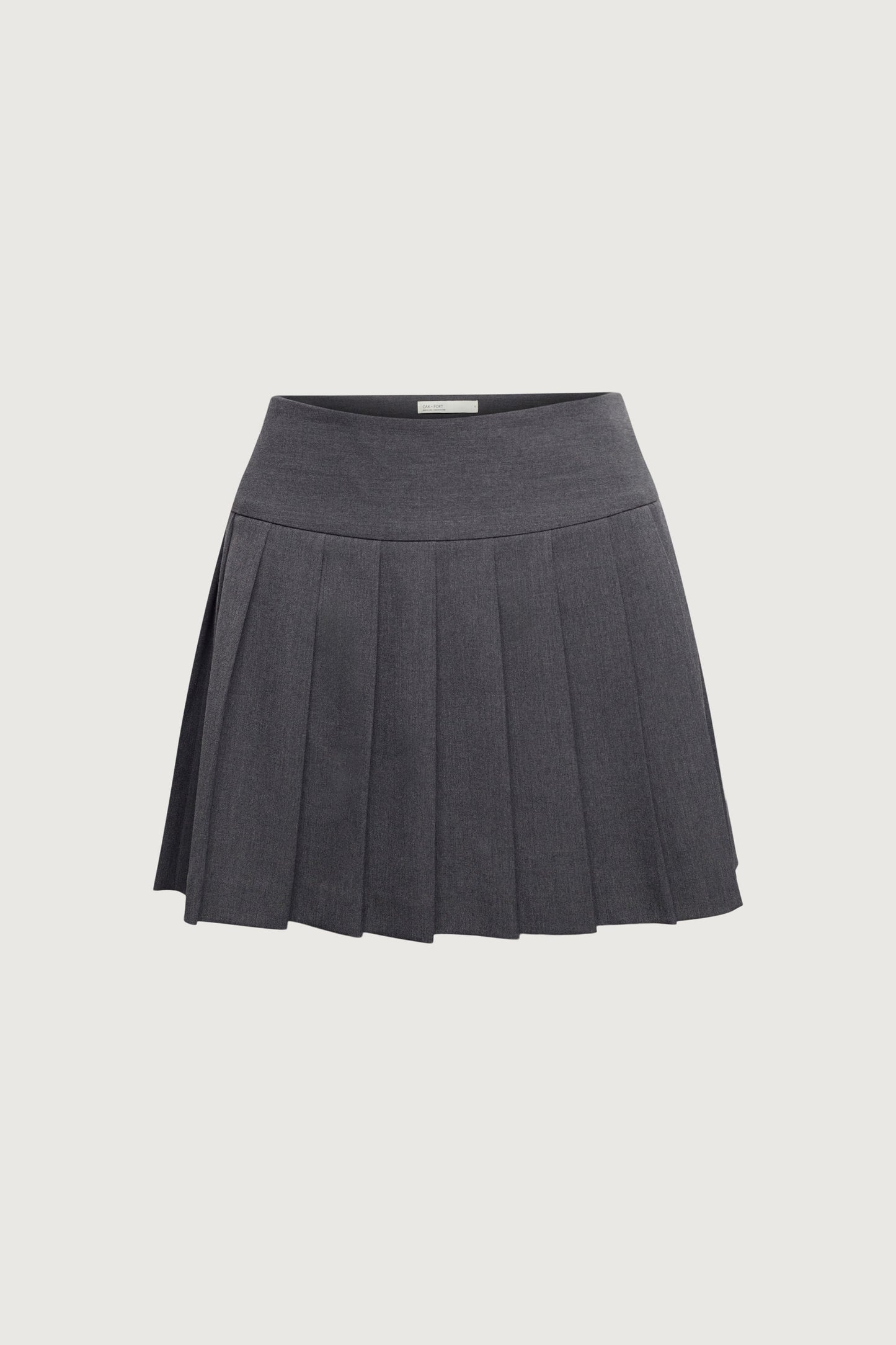 MINI PLEATED SUITING SKIRT