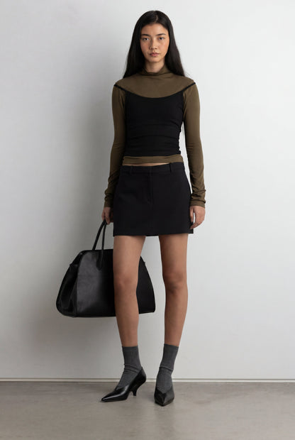 MINI SUITING SKORT