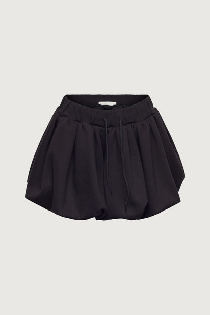 MINI BUBBLE HEM FLEECE SKIRT