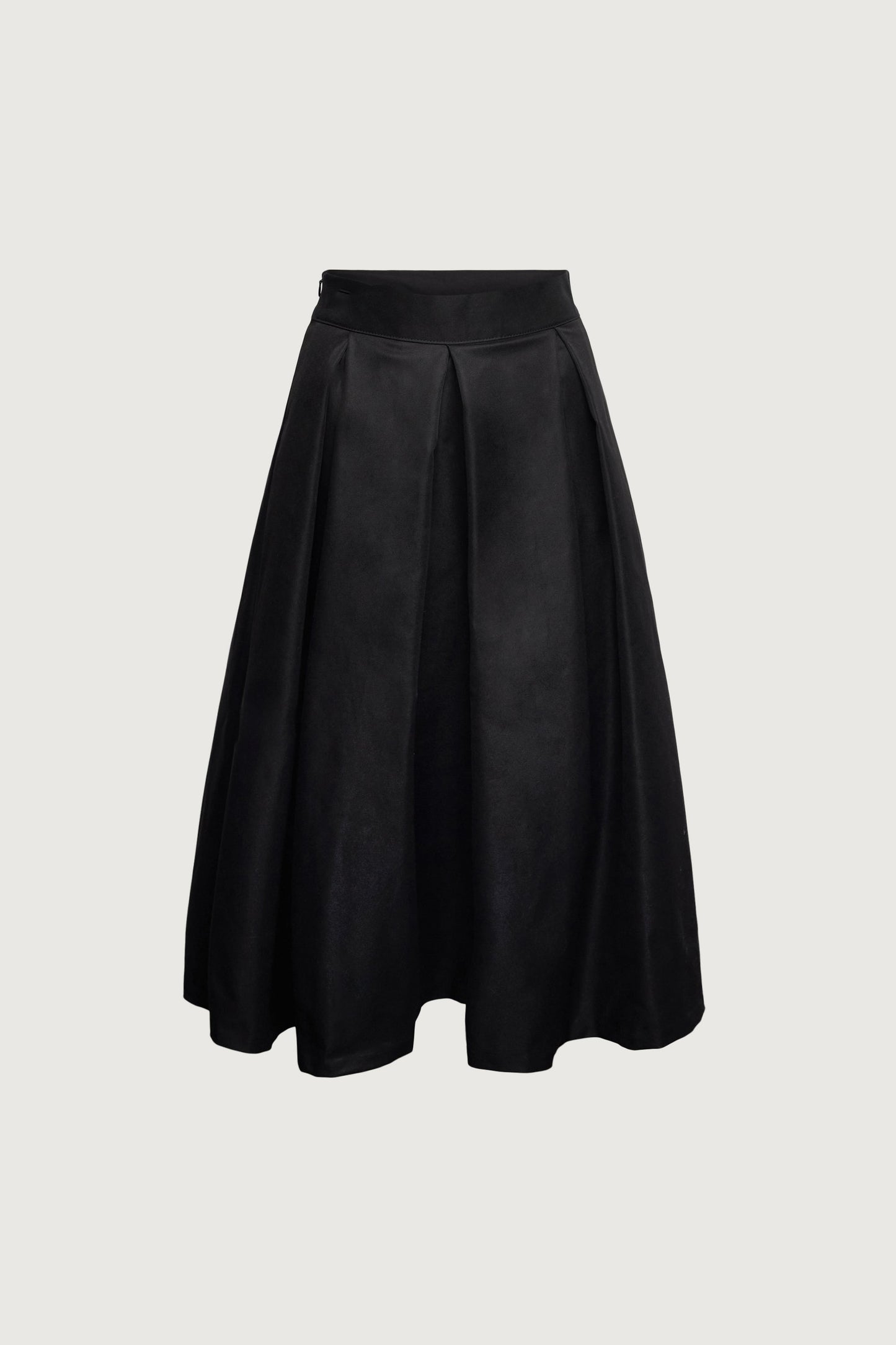 MIDI PLEATED SKIRT