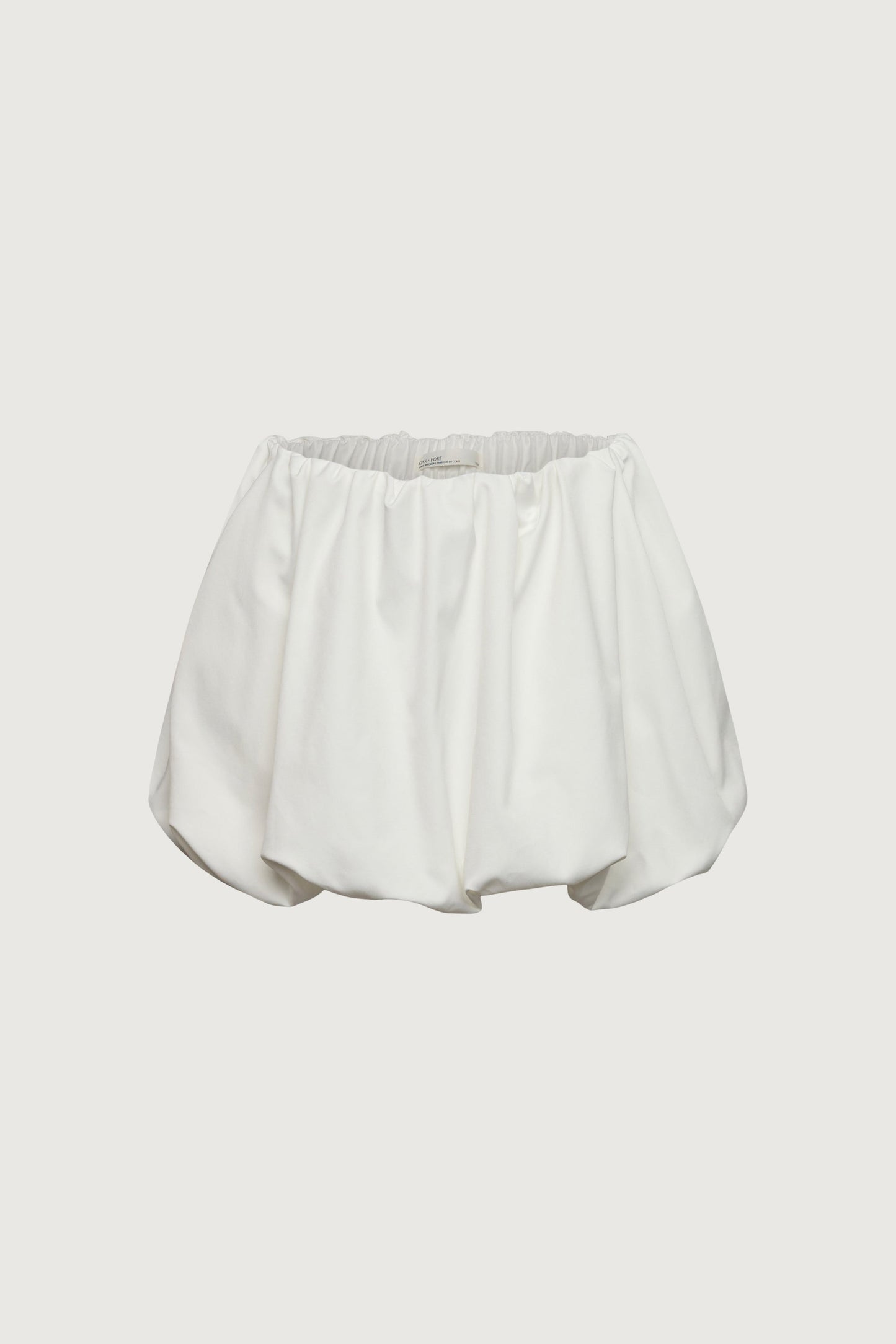 MINI BUBBLE ELASTIC SKIRT