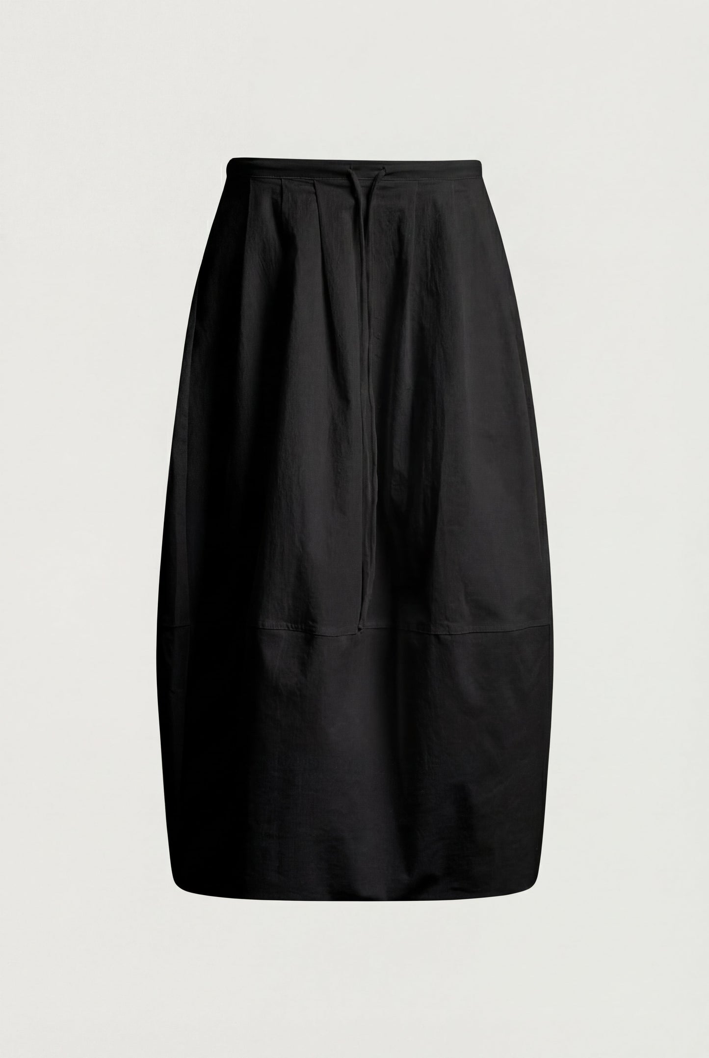 PINTUCKED MAXI SKIRT