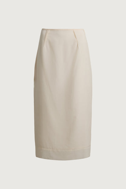 H-LINE MIDI SKIRT