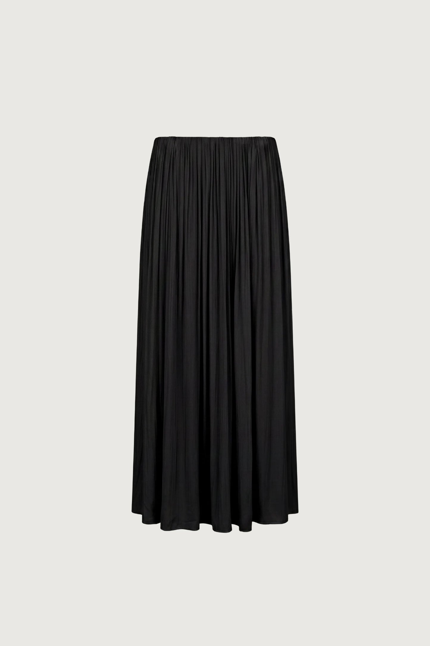 WRINKLE EFFECT MAXI SKIRT