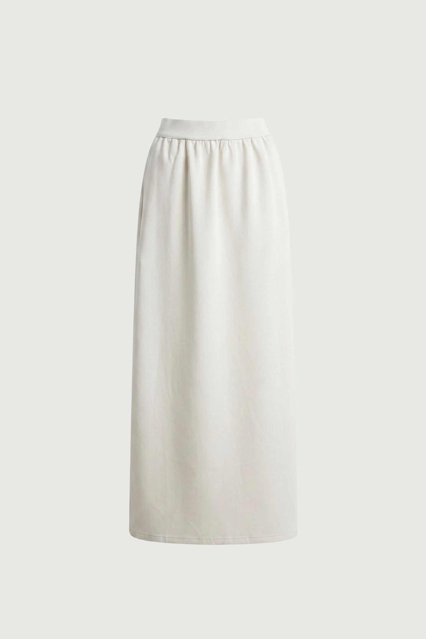 JERSEY SKIRT WITH PINTUCK DETAIL