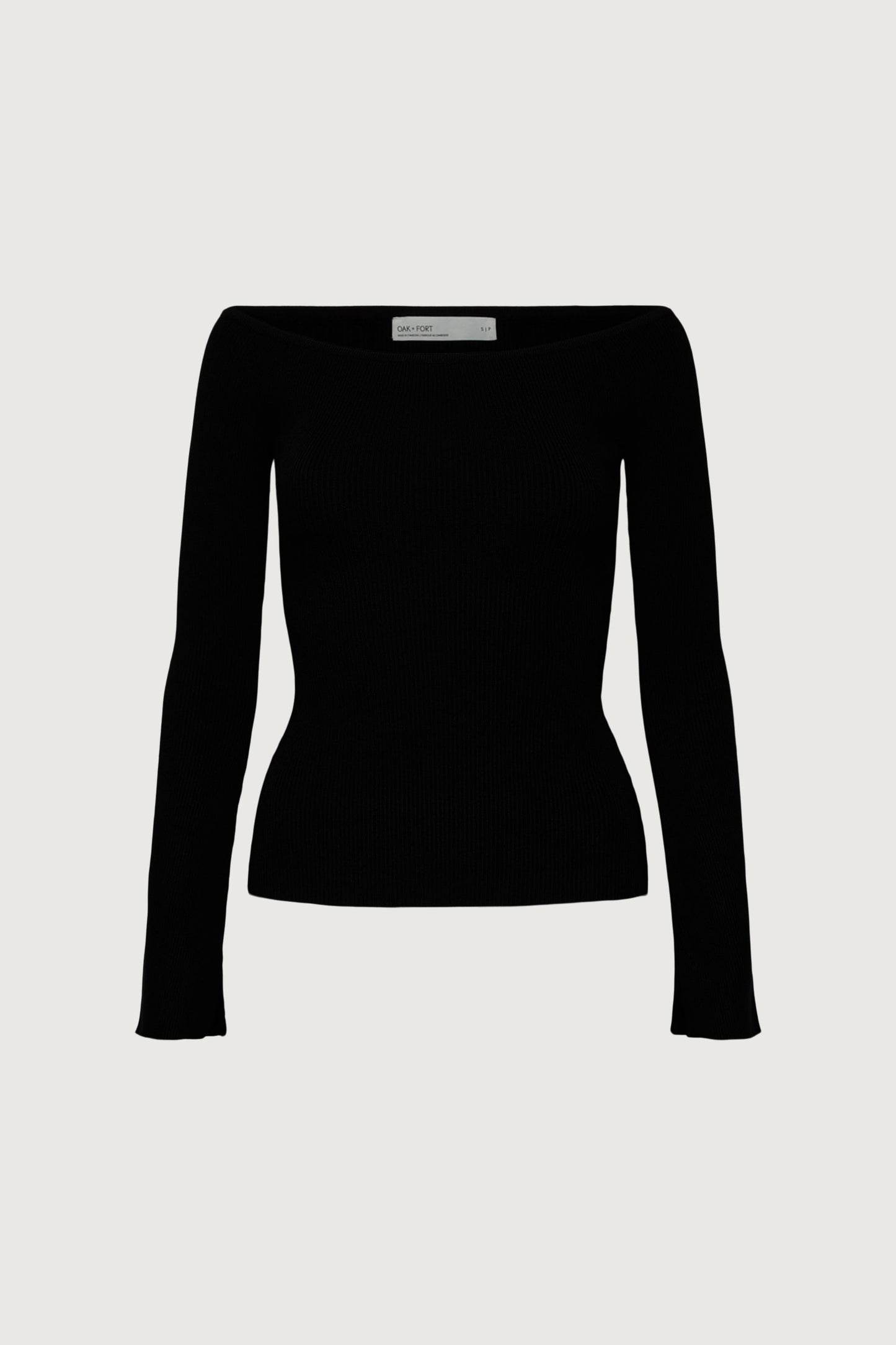 RIBBED OFF THE SHOULDER TOP