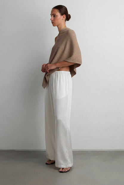 KNIT CAPE PONCHO