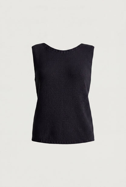 OPEN-KNIT SWEATER VEST