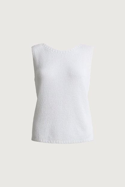 OPEN-KNIT SWEATER VEST