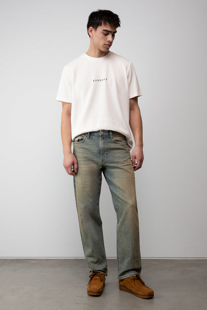 SUNDAY HEAVYWEIGHT CREWNECK T-SHIRT