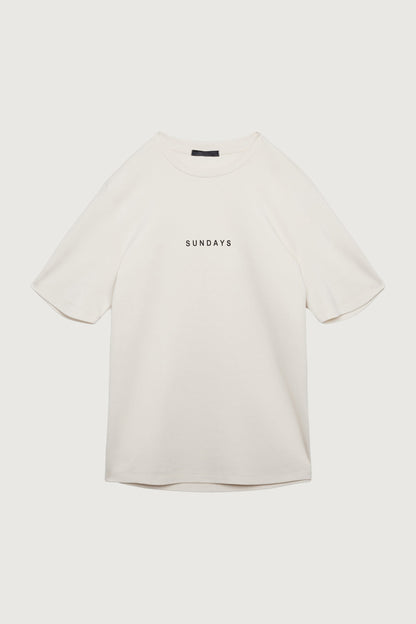 SUNDAY HEAVYWEIGHT CREWNECK T-SHIRT