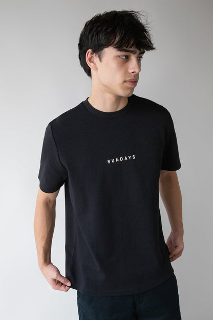 SUNDAY HEAVYWEIGHT CREWNECK T-SHIRT