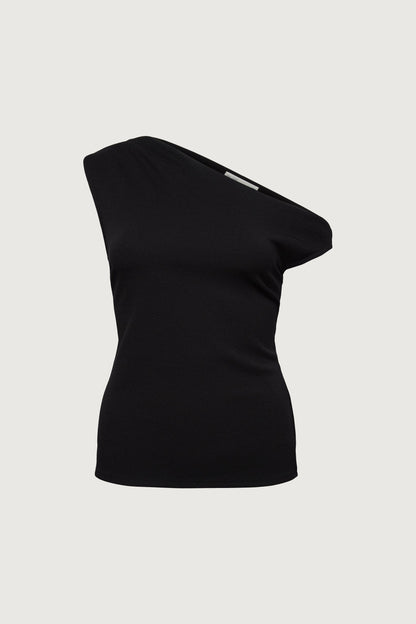 ASYMMETRIC OFF THE SHOULDER TANK