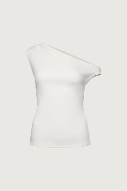 ASYMMETRIC OFF THE SHOULDER TANK