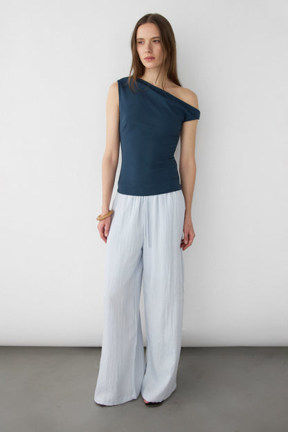 ASYMMETRIC OFF THE SHOULDER TANK