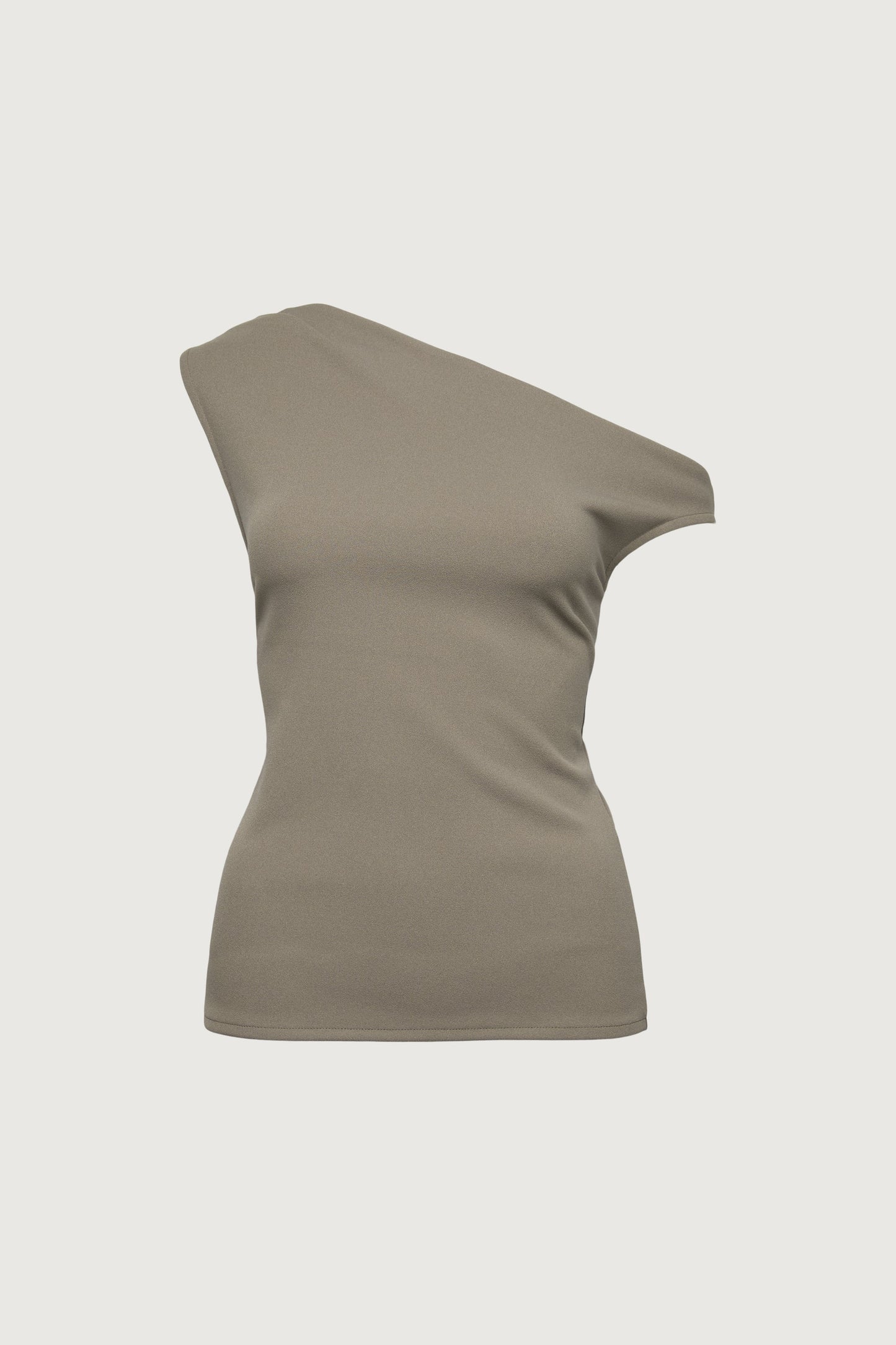 ASYMMETRIC OFF THE SHOULDER TANK