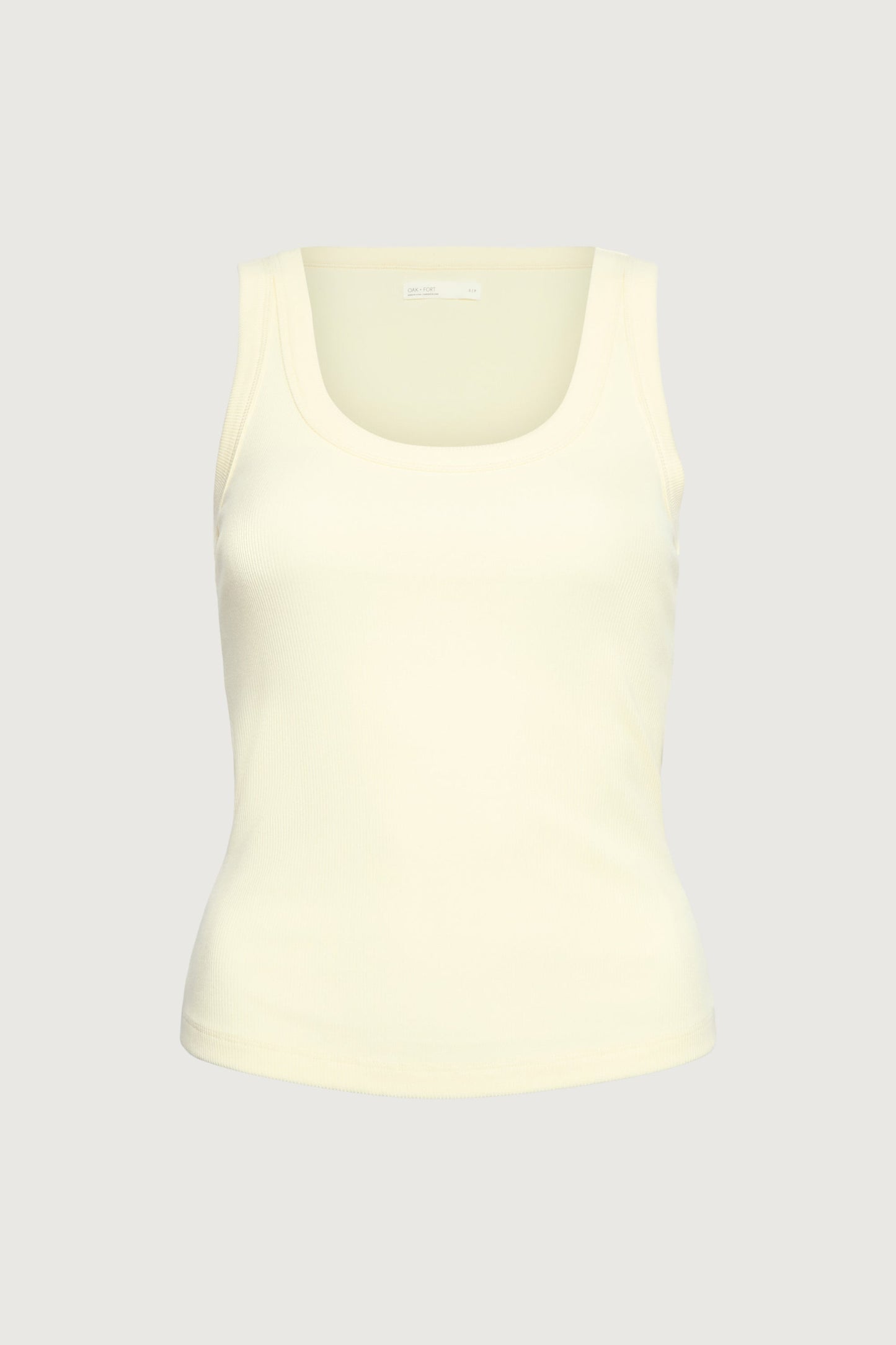RIBBED MODAL SCOOP NECK TANK TOP