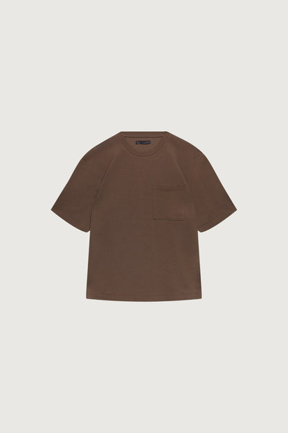 HEAVY COTTON FRONT POCKET T-SHIRT