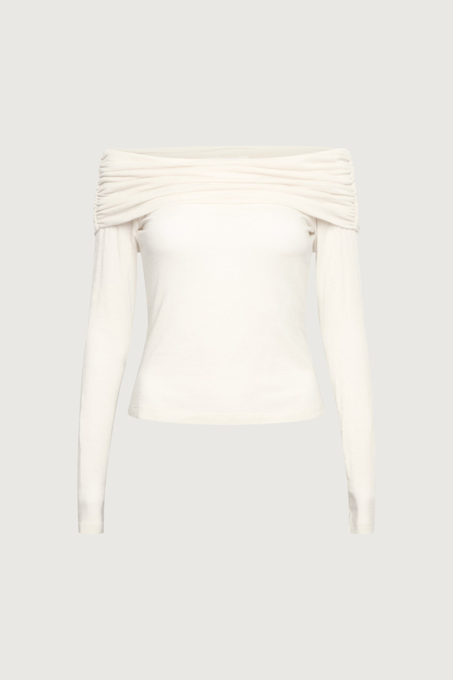 OFF THE SHOULDER LONG SLEEVE TOP