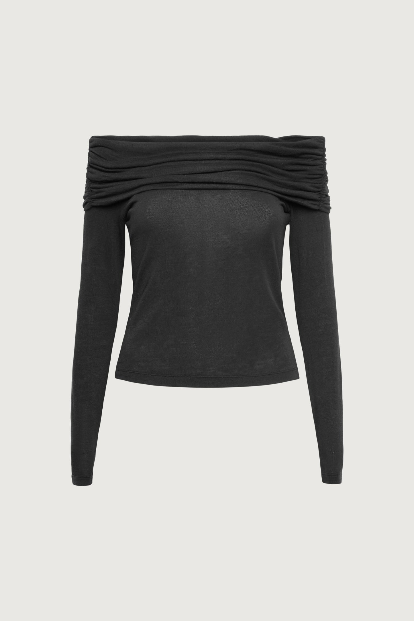 OFF THE SHOULDER LONG SLEEVE TOP