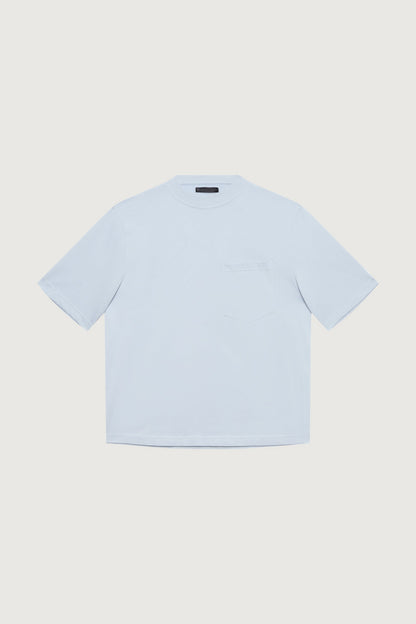 RELAXED BOXY BASIC TEE WITH POCKET