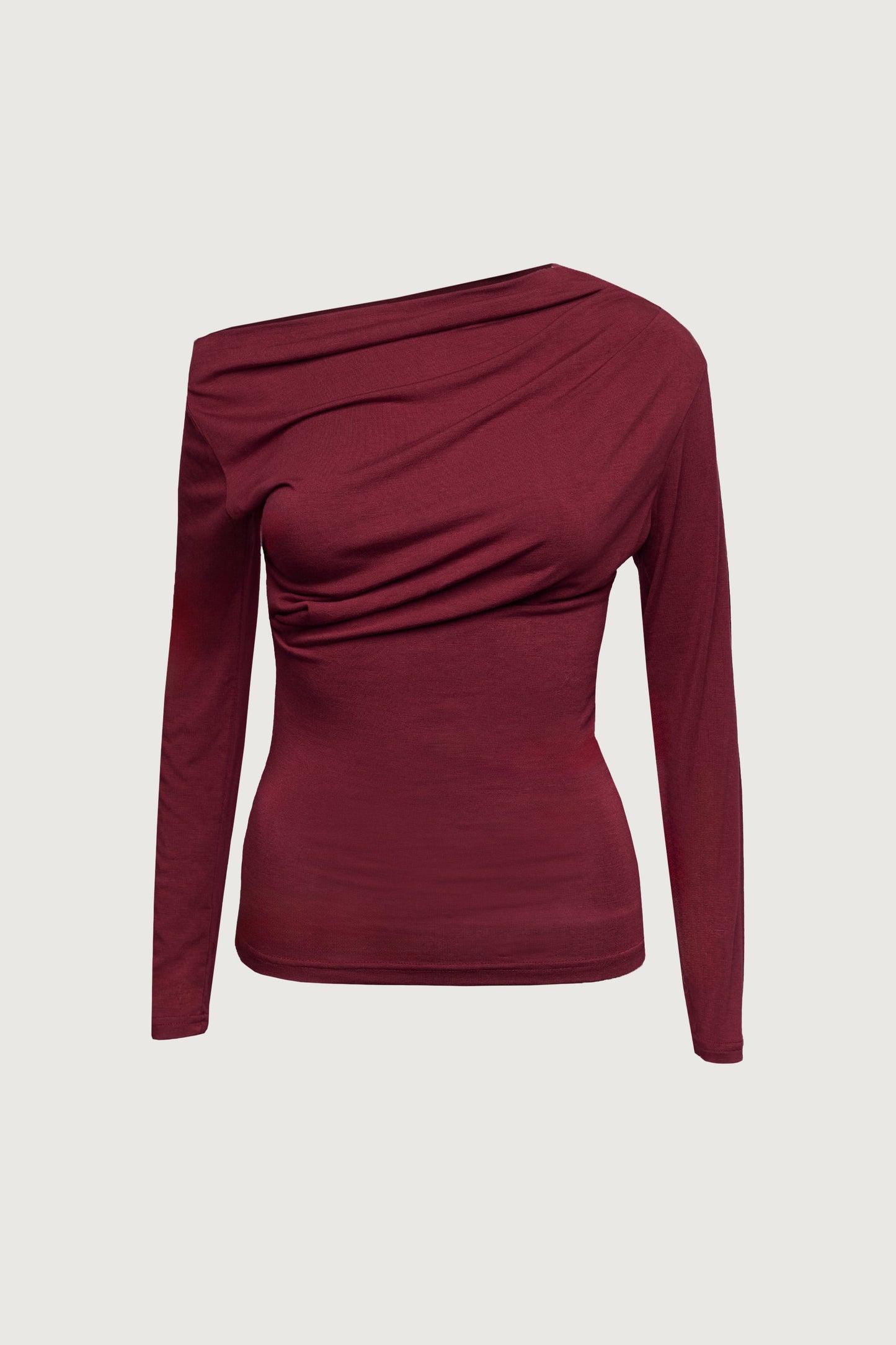 GATHERED OFF SHOULDER TOP
