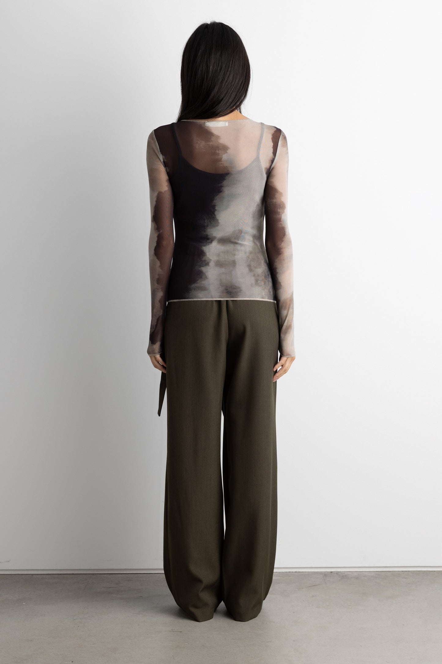 MESH LONG SLEEVE TOP