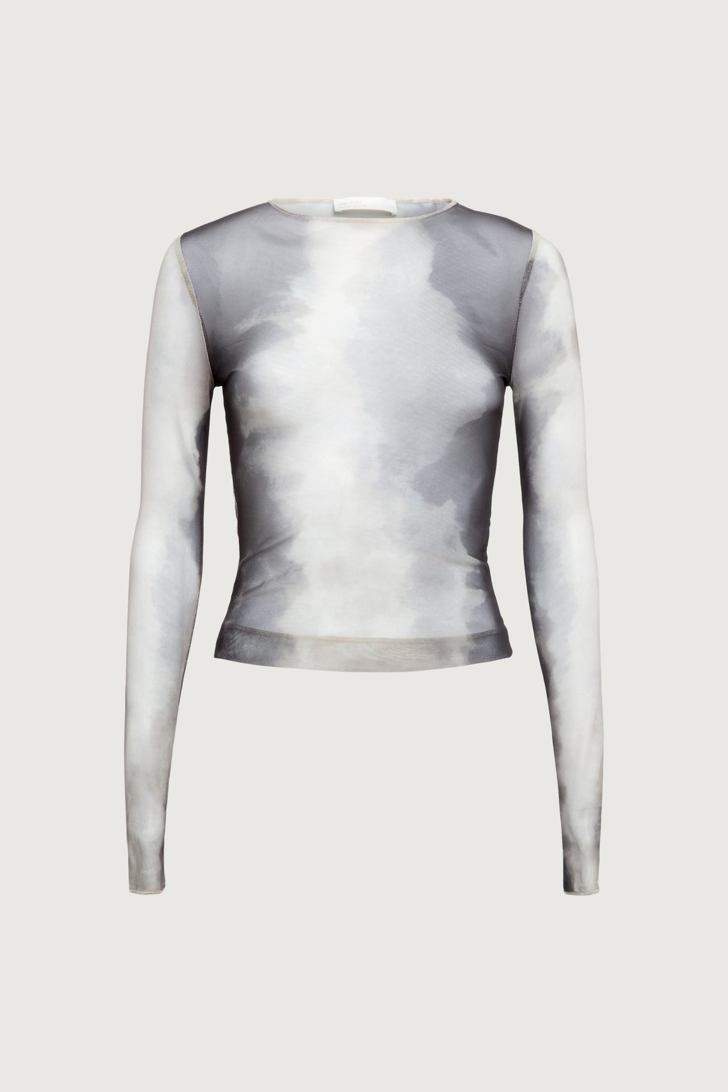 MESH LONG SLEEVE TOP