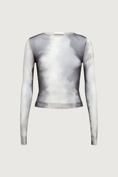MESH LONG SLEEVE TOP