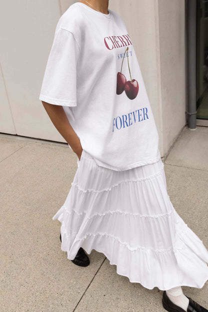 SWEET CHERRY GRAPHIC T-SHIRT