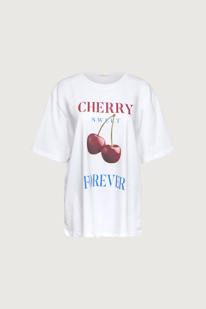SWEET CHERRY GRAPHIC T-SHIRT