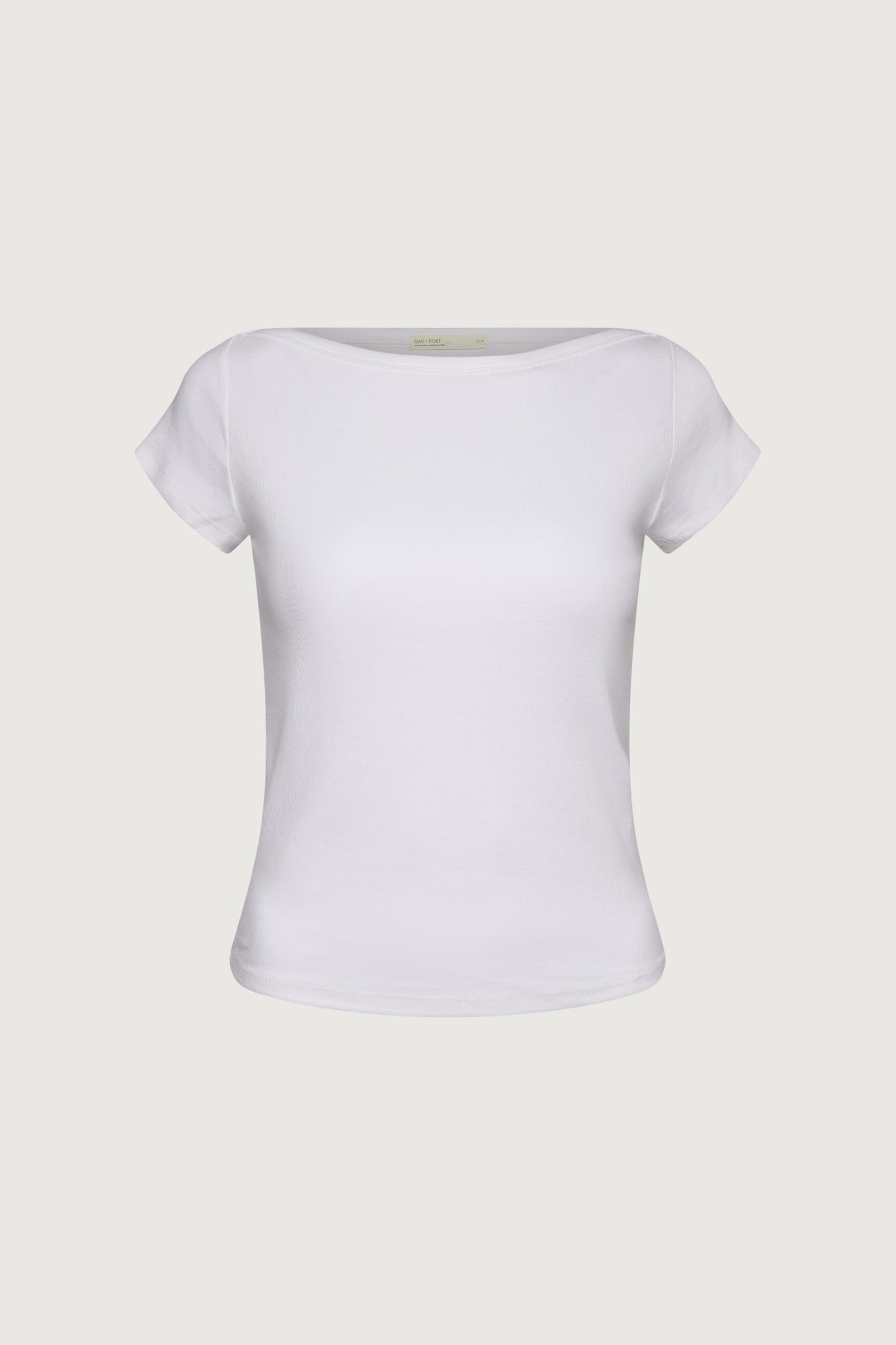 SOFT MODAL RIBBED BOATNECK TOP