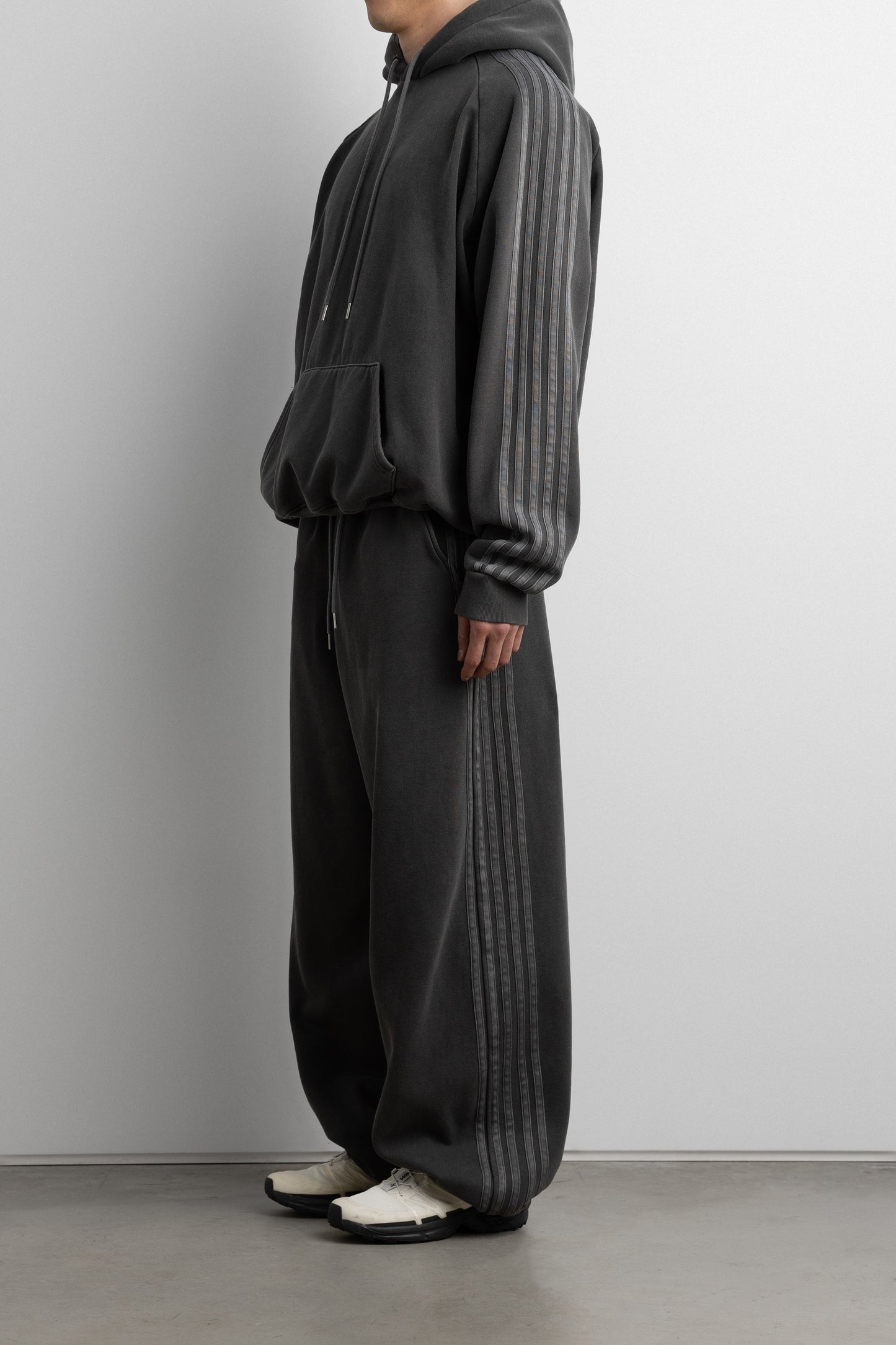 FLEECE STUDIO BOYFRIEND TRACK HOODIE