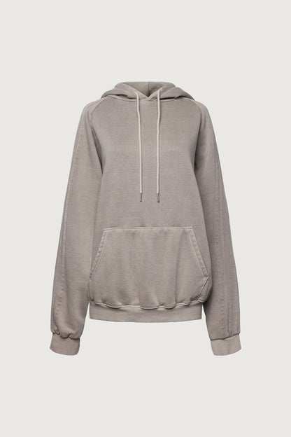 FLEECE STUDIO BOYFRIEND TRACK HOODIE