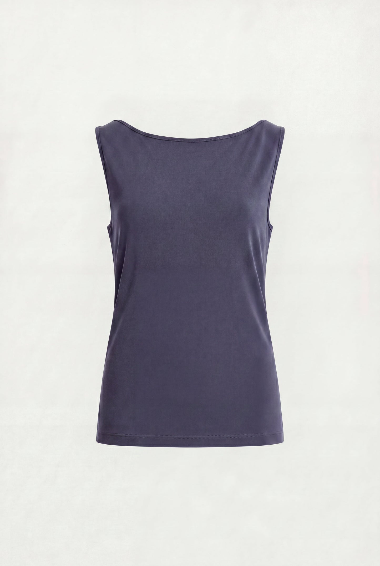 OPEN BACK DRAPED TANK TOP