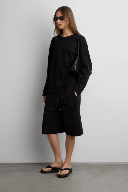 RELAXED LONG SLEEVE T-SHIRT