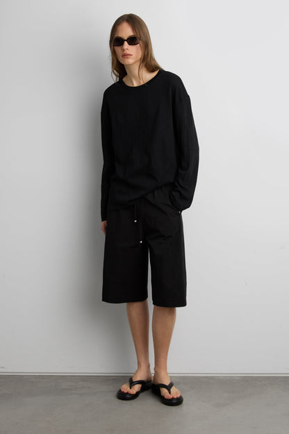 RELAXED LONG SLEEVE T-SHIRT